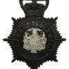 Salford City Police Mutual Aid Helmet Plate - Queen's Crown