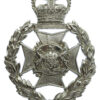 Salford City Police Wreath Helmet Plate - Queen's Crown
