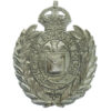 Newport Borough Police Wreath Cap Badge - King's Crown