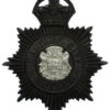 Cardiff City Police Night Helmet Plate - King's Crown