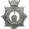 Bootle County Borough Police Helmet Plate - Queen's Crown (Voided Centre)