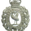Liverpool City Police Wreath Helmet Plate - Queen's Crown