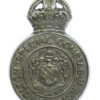 Bolton Special Constabulary Chrome Lapel/Cap Badge - King's Crown