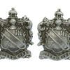 Pair of County Borough of Bolton Police Collar Badges