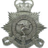 Isle of Man Constabulary Helmet Plate - Queen's Crown