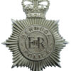 Bermuda Police Helmet Plate - Queen's Crown