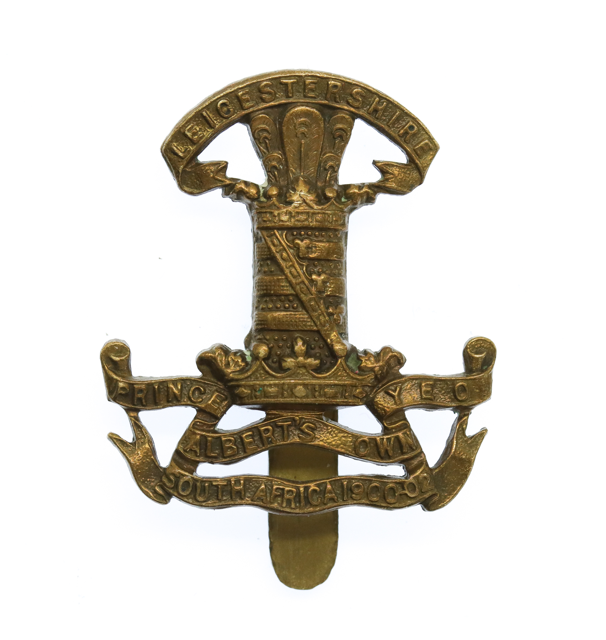 Leicestershire Yeomanry (Prince Albert's Own) Cap Badge