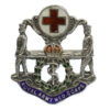 Royal Army Medical Corps (R.A.M.C.) Silver & Enamel Sweetheart Brooch