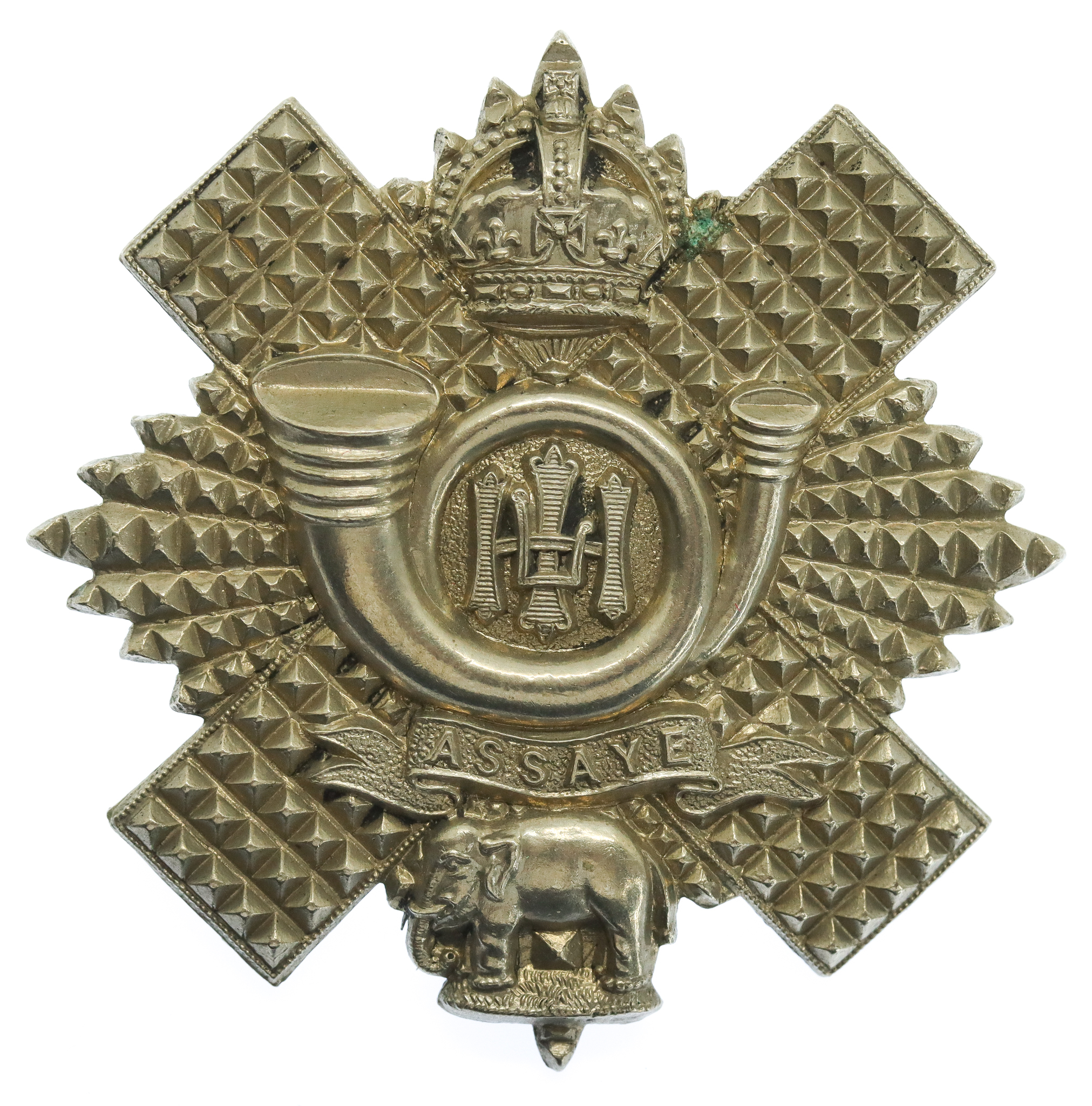 Highland Light Infantry (H.L.I.) Cap Badge - King's crown