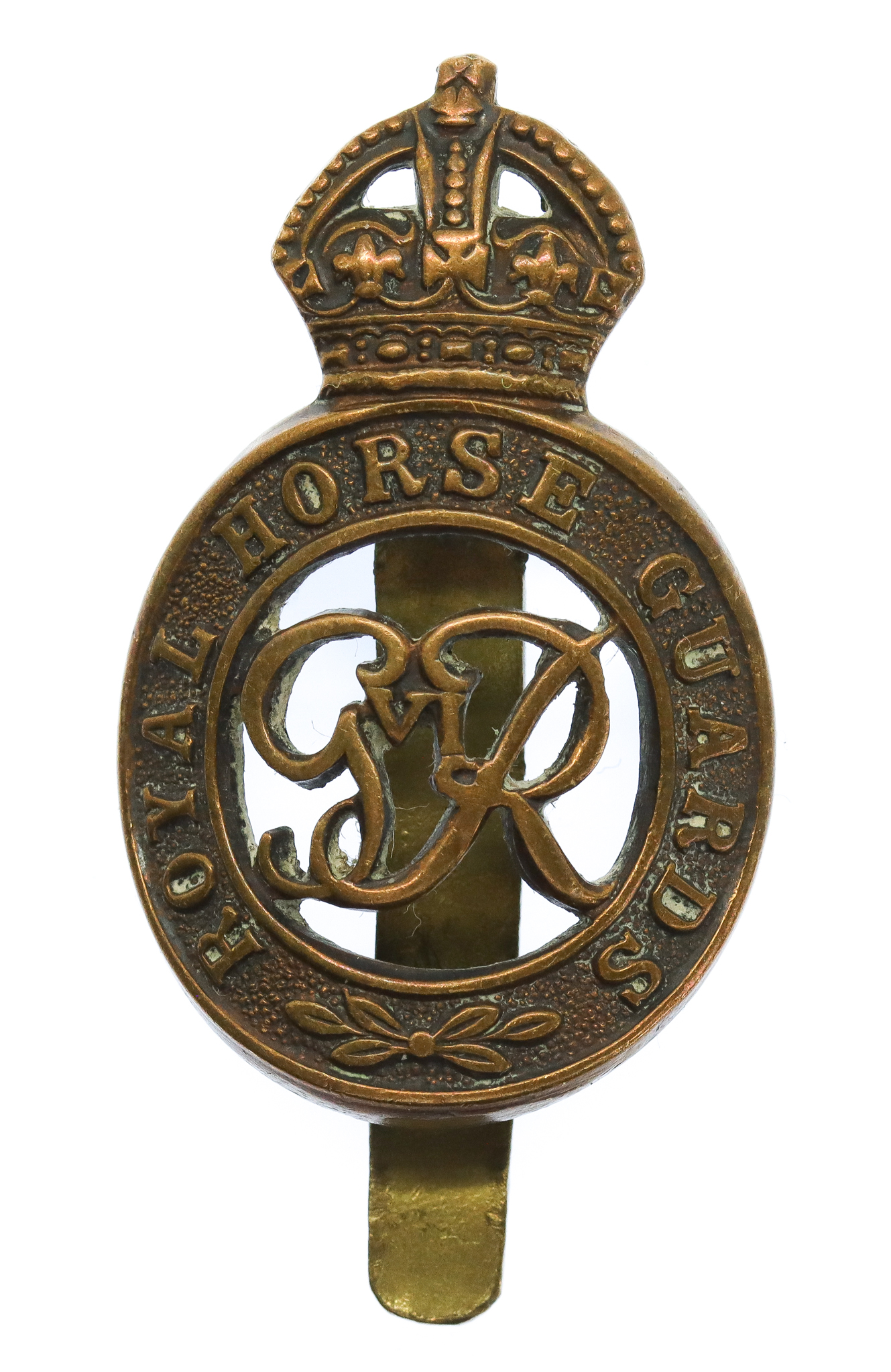 George VI Royal Horse Guards Cap Badge