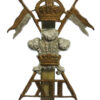12th Royal Lancers Cap Badge - King' Crown