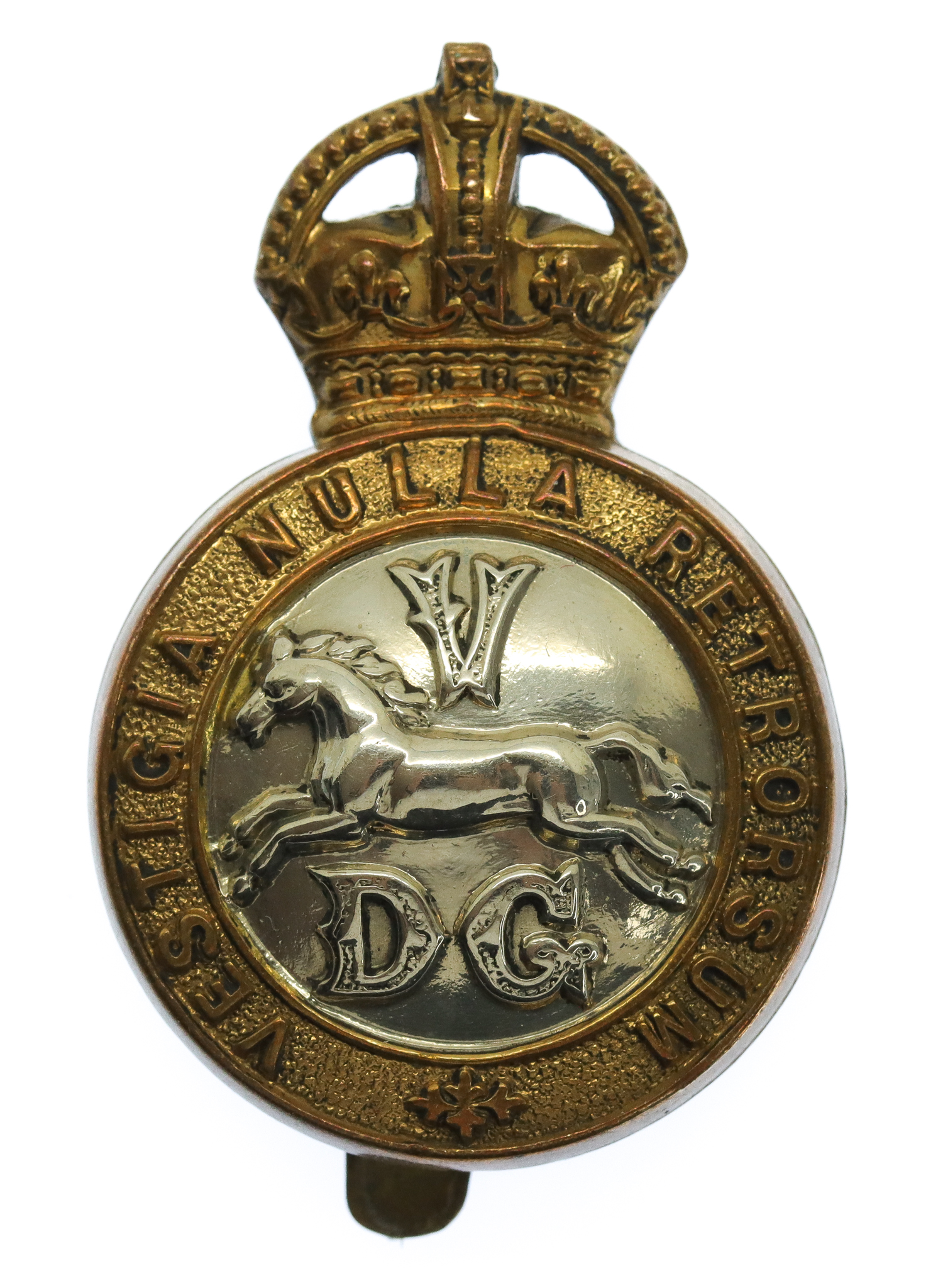 5th Dragoon Guards Cap Badge - King's Crown