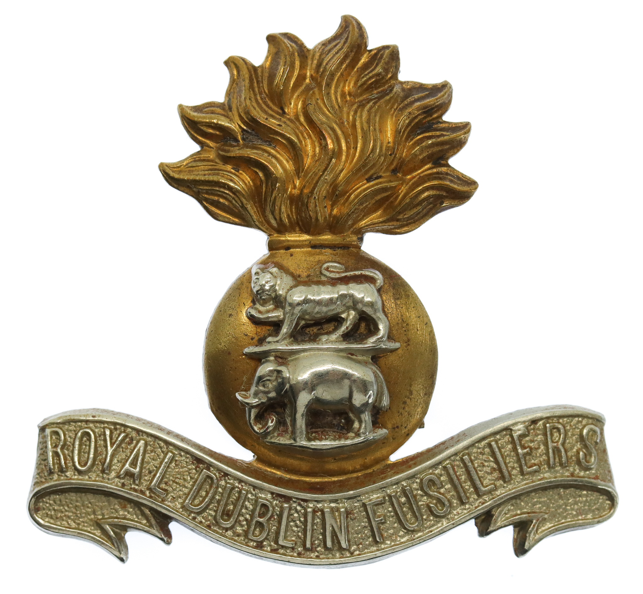 Victorian/Edwardian Royal Dublin Fusiliers Cap Badge