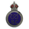 Staffordshire Special Constabulary Enamelled Lapel Badge - King's Crown
