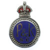 Perthshire & Kinross-shire Special Constabulary Enamelled Lapel Badge - King's Crown