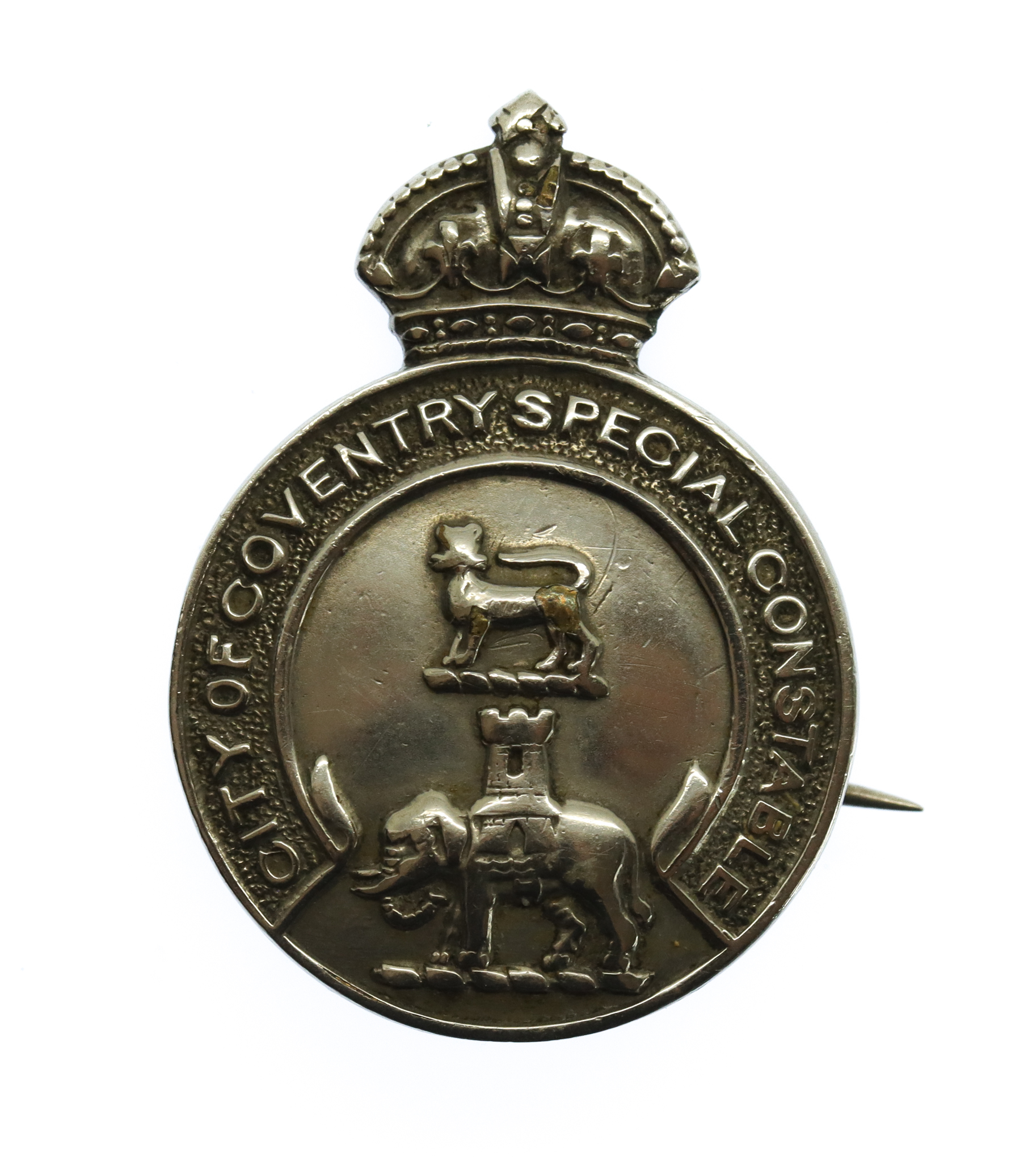 Coventry Special Constabulary Lapel Badge - King's Crown
