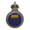 West Sussex Special Constabulary Enamelled Lapel Badge - King's Crown