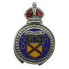 Clackmannanshire Special Constabulary Enamelled Lapel Badge - King's Crown