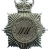 British  Airports Authority Constabulary Helmet Plate - Queen's Crown