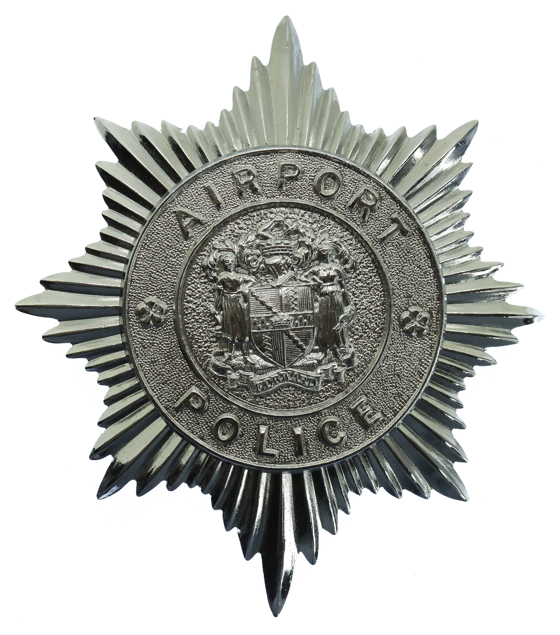 Birmingham Airport Police Helmet Plate