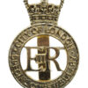 City of London Police Special Constabulary Anodised (Staybrite) Cap Badge - Queen's Crown