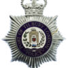 Port of Tilbury London Police Enamelled Helmet Plate - Queen's Crown