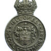 Isle of Ely Special Constabulary Cap Badge - King's Crown