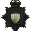 Norfolk Constabulary Night Helmet Plate - King's Crown