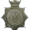 Gwynedd Constabulary Helmet Plate - Queen's Crown
