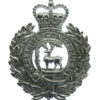 Berkshire Constabulary Wreath Helmet Plate - Queen's Crown