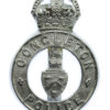 Congleton Borough Police Cap Badge - King's Crown