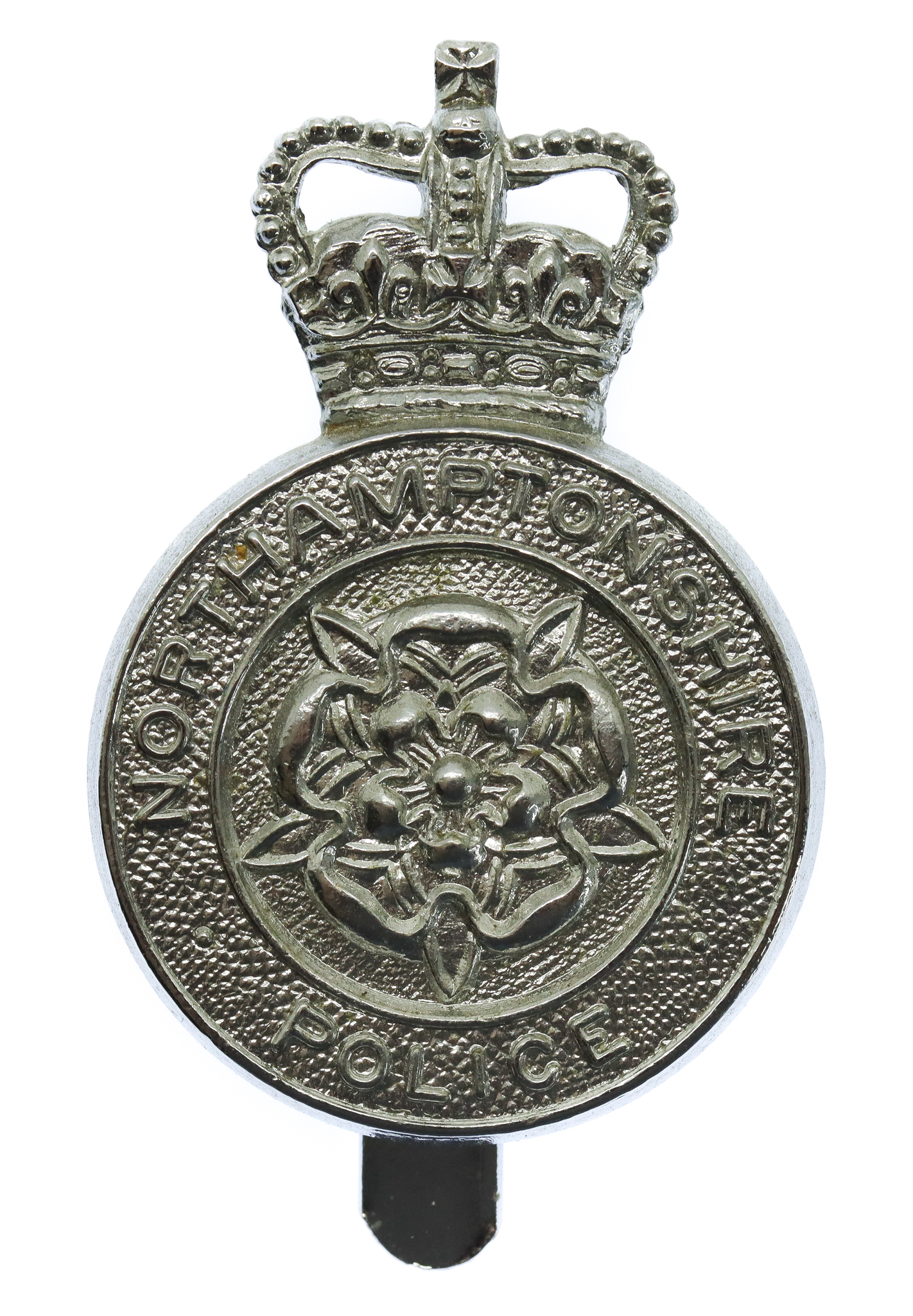 Northamptonshire Police Cap Badge - Queen's Crown