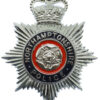 Northamptonshire Police Enamelled Helmet Plate - Queen's Crown