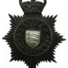 Essex Constabulary Night Helmet Plate - Queen's Crown