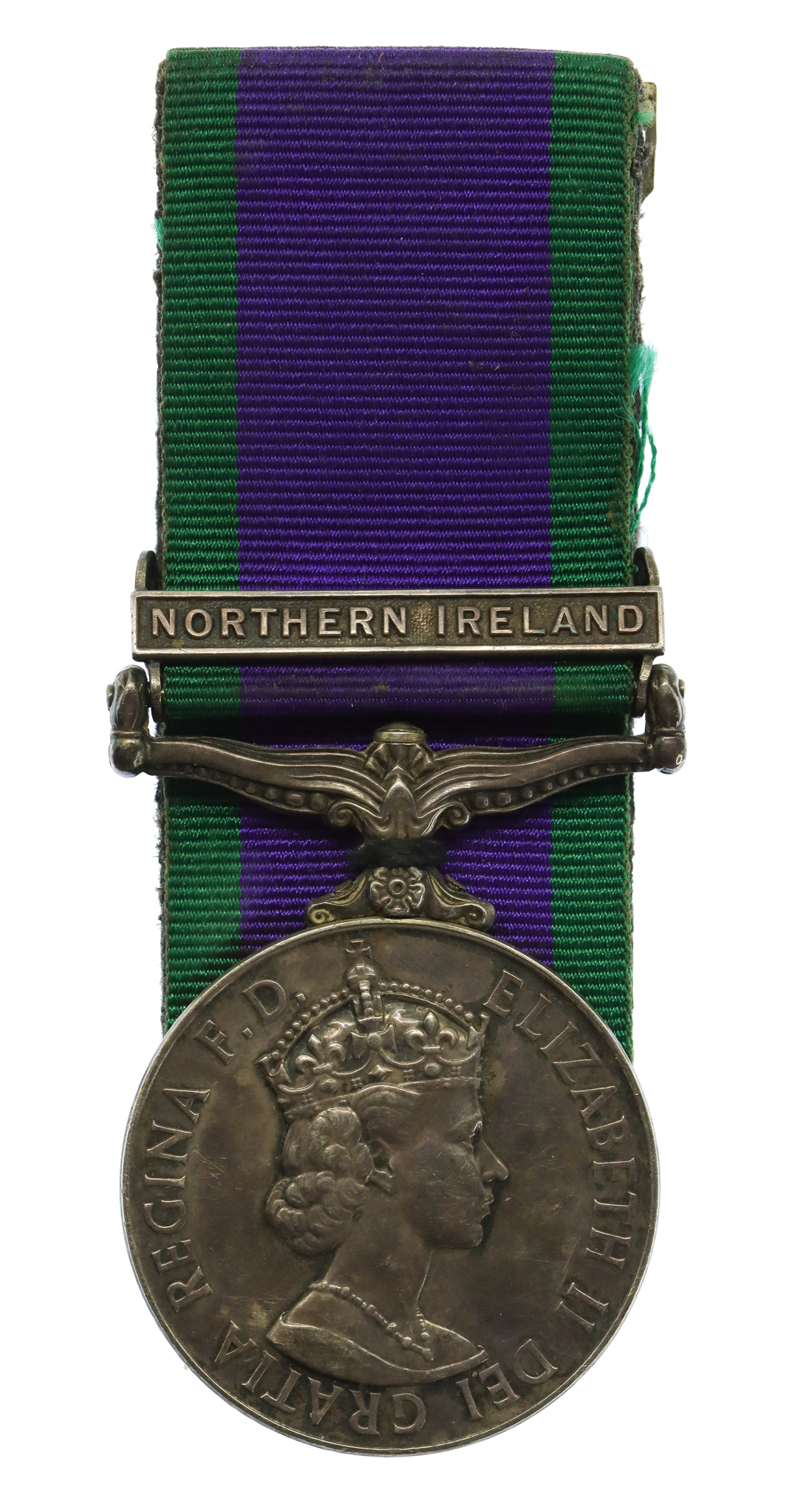 Campaign Service Medal (Clasp - Northern Ireland) - Pte. K.J. Reagan, Army Catering Corps