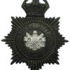 Manchester City Police Black Helmet Plate - King's Crown