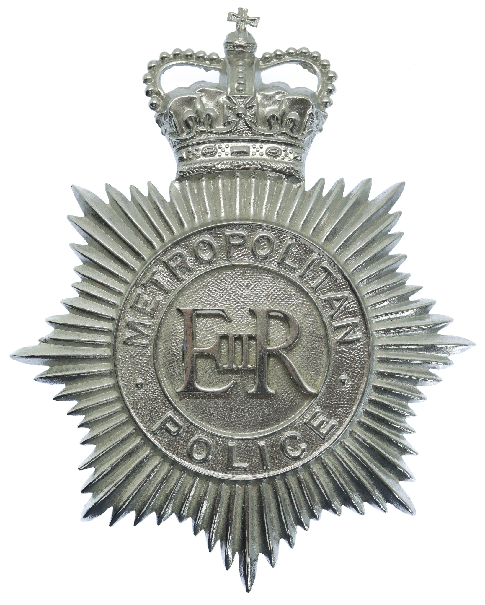 Metropolitan Police Helmet Plate - Queen's Crown