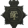 British Transport Commission (B.T.C.) Police Helmet Plate - King's Crown