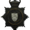 Gwynedd Constabulary Night Helmet Plate - Queen's Crown