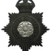 Lancashire Constabulary  Night Helmet Plate - King's Crown
