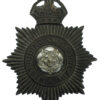 West Riding Constabulary Night Helmet Plate - King's Crown
