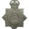 Hull City Police Small Helmet Plate - King's Crown