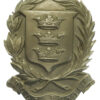 Victorian Hull City Police White Metal Helmet Plate