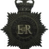 Metropolitan Police Night Helmet Plate - Queen's Crown