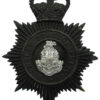 Barnsley Borough Police Night Helmet Plate - Queen's Crown