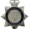 Cleveland Police Enamelled Helmet Plate - Queen's Crown