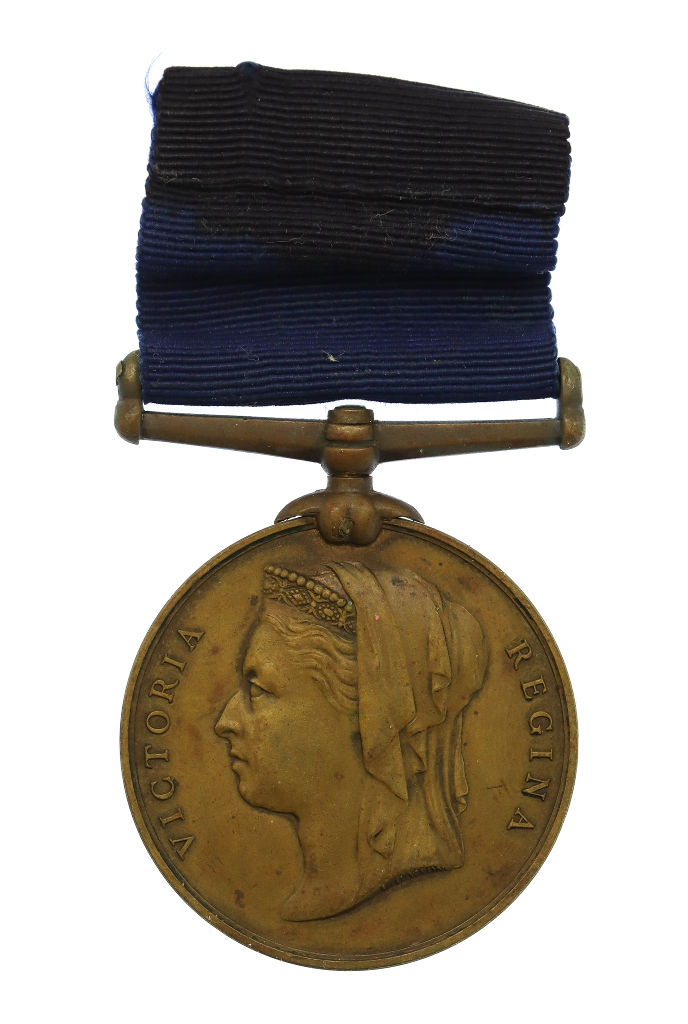 London County Council Metropolitan Fire Brigade 1897 Jubilee Medal - Samuel E. Handley