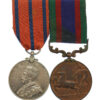 London Fire Brigade 1911 Coronation Medal and Good Service Medal Pair - Fireman A.C. Newby
