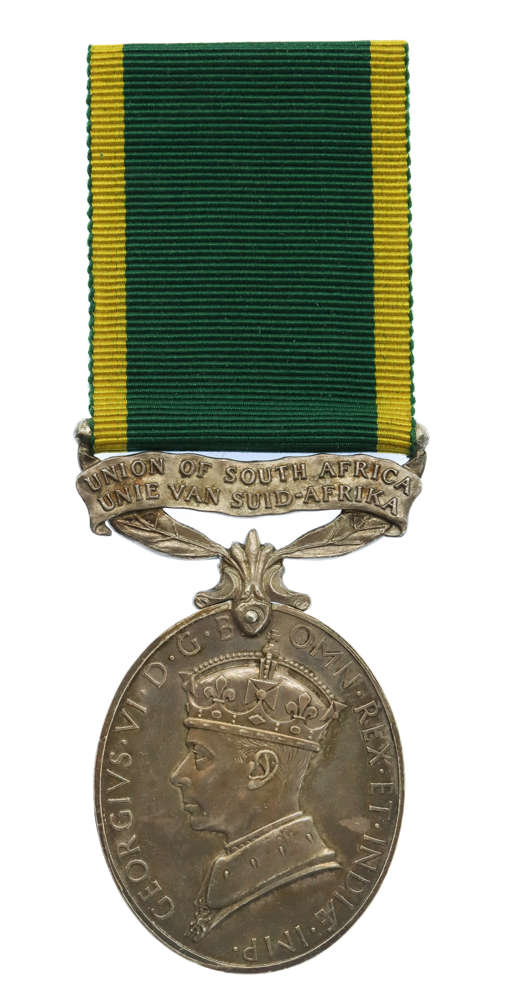 George VI Territorial Efficiency Medal (South Africa) - Sgt. J. Timmer, South African Postal Corps
