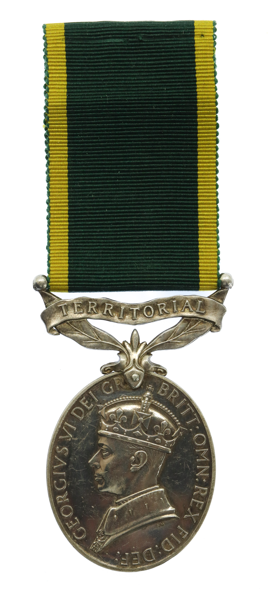 George VI Territorial Efficiency Medal - Pte. S.H. Stephens, King's Shropshire Light Infantry